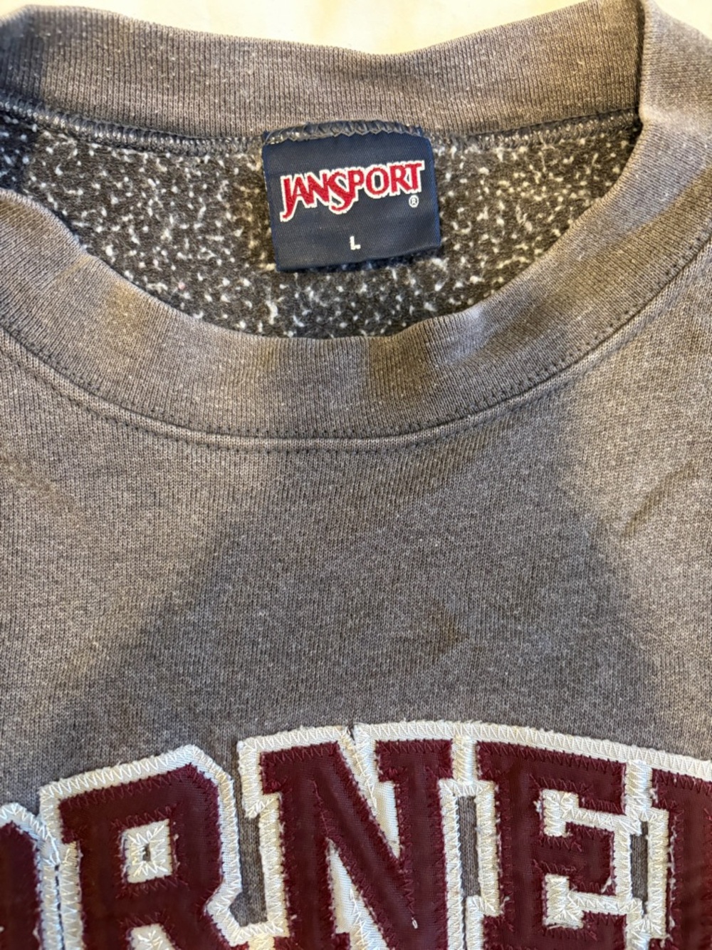 Vintage Cornell Sweatshirt Large - Picture 3 of 3